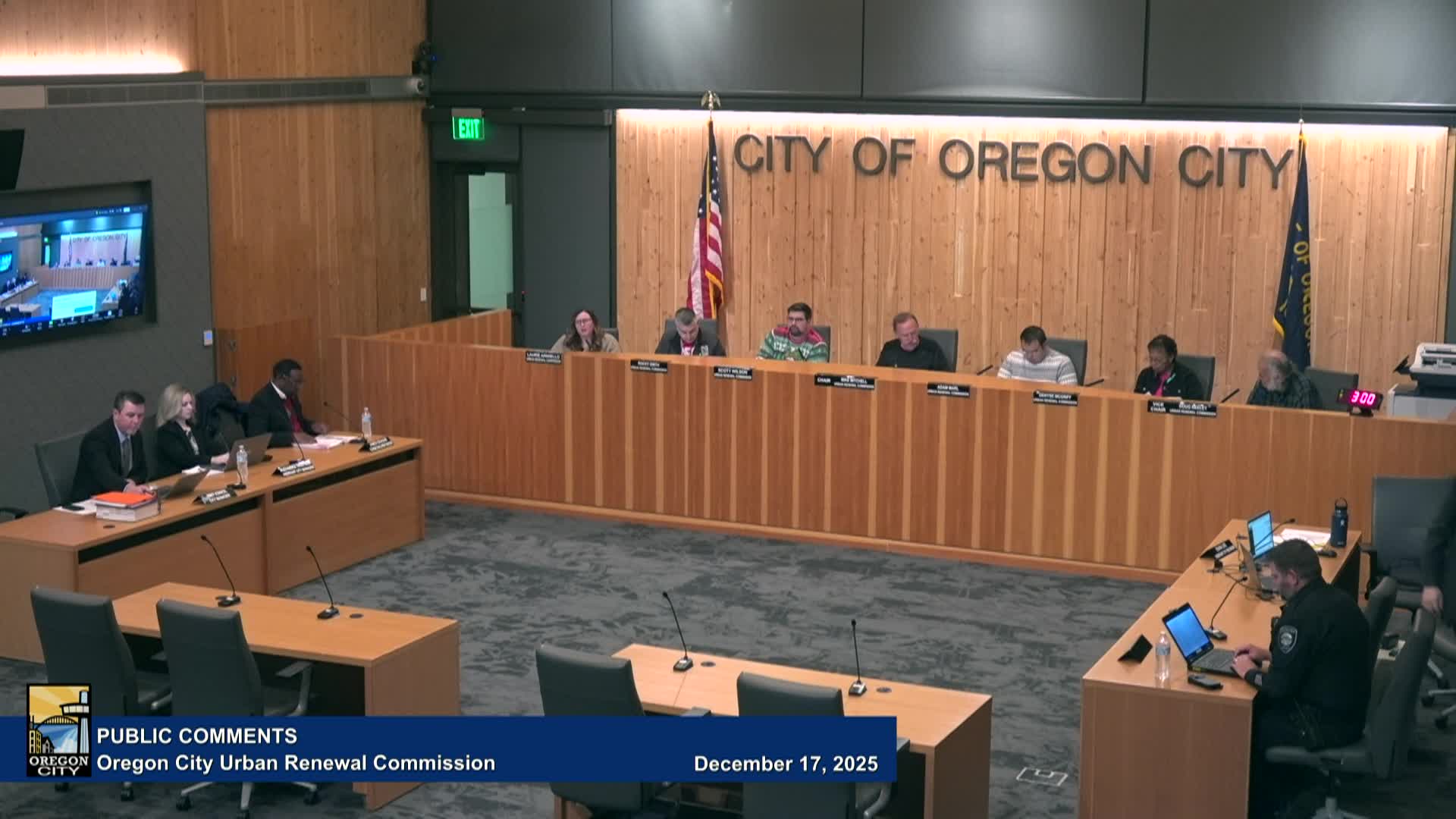 Oregon City Urban Renewal Commission - 12/17