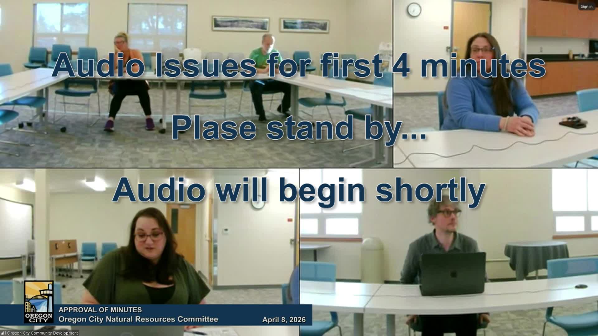 Oregon City Natural Resources Committee - 04/08
